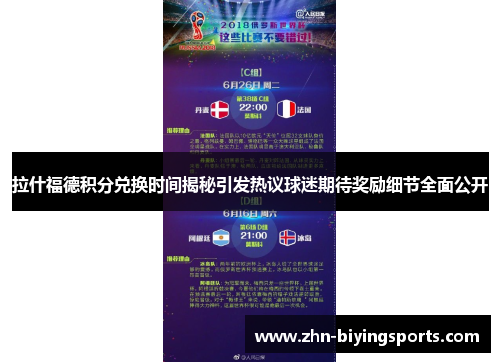 拉什福德积分兑换时间揭秘引发热议球迷期待奖励细节全面公开